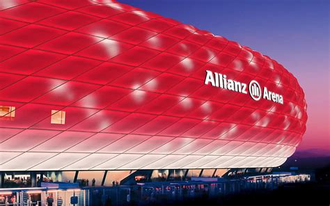 HD wallpaper: Allianz Arena, stadium, FC Bayern, Bayern Munchen, text ...