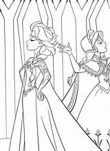Coloring Pages Of Disney Frozen sketch template