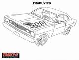 Plymouth Duster Coloring Pages sketch template