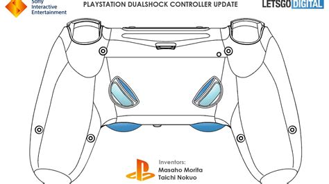 PS5 Controller Patent Potentially Explains DualShock 4's Back Button ...