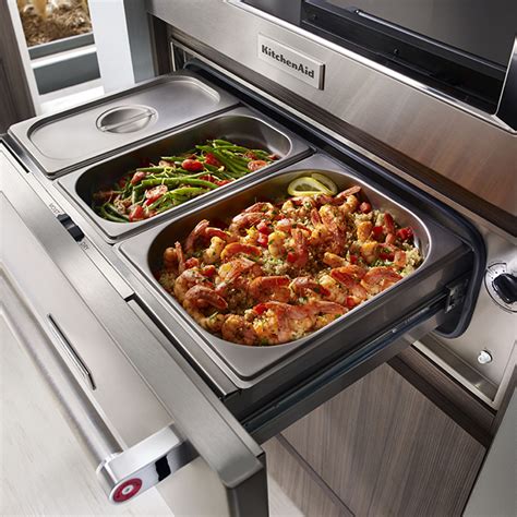 KitchenAid 30'' Slow Cook Warming Drawer - Stainless Steel KOWT100ESS | RONA