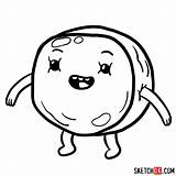 Bun Coloring Page sketch template