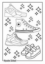 7 Shoes Coloring Pages  Free Printables sketch template