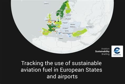 EUROCONTROL y ECAC cooperan en el mapa de SAF - Controladores Aéreos