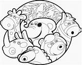 Cartoon Zoo Animals Coloring Pages At GetColoringscom  Free Printable sketch template