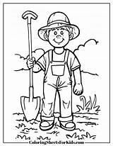 Farmer Coloring Pages Free Printable PDFs  Sheets For Kids sketch template