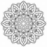 Jeweled Lotus Coloring Page M107  Free Printable Pages By sketch template