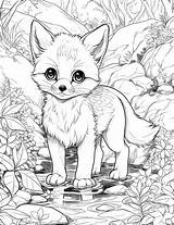 40 Creative Fox Coloring Pages For Kids And Adults  Our Mindful Life sketch template