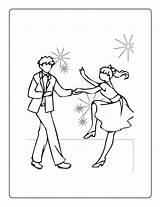 15 Dancing Coloring Pages Printable Digital Download  Etsy sketch template