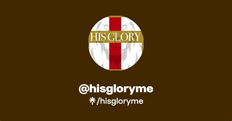 hisgloryme | Twitter, Instagram, Facebook | Linktree