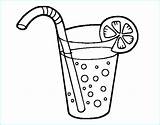 Two Cocktails Coloring Page Coloringcrewcom Sketch sketch template