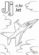Letter J Is For Jet  Super Coloring Abc coloring Pages Alphabet sketch template