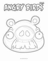 3 Foreman Pig Angry Birds Coloring  Super Fun sketch template