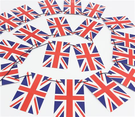 Union Jack Bunting / Union Jack Party Decoration / Union Flag Garland / British Themed Party ...