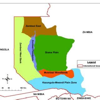 Elevation, location and shape of Western Zambia. | Download Scientific Diagram