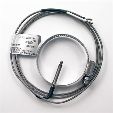 EGT Probe, 1" Tip, Clamp-On Type for 2-Stroke by Westach