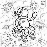 Galaxy Coloring Page sketch template