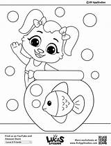 Coloring Pages Fish Aquarium  Printable sketch template
