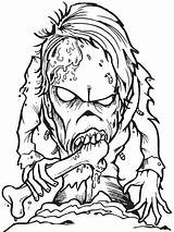 Zombie Coloring Pages  Free Printable For Kids sketch template