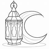 Premium Photo  Ramadan Moon Arabic coloring Book Page sketch template