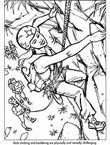 Rock climbing coloring Pages Download And Print For Free sketch template