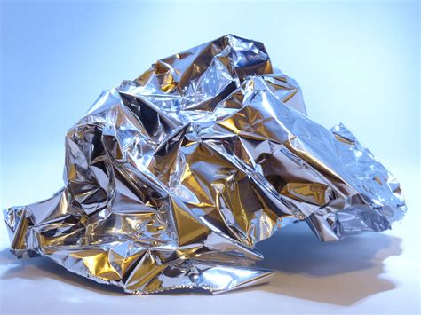 Crumpled Aluminum Foil Background Free Stock Photo - Public Domain Pictures