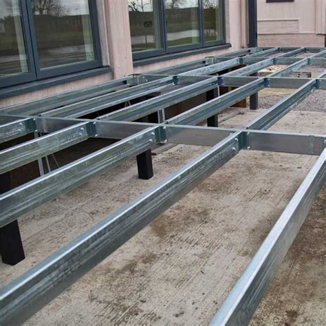 Galvanised Steel Decking Frame – Pre-cut galvanised steel sub-frame deck kits