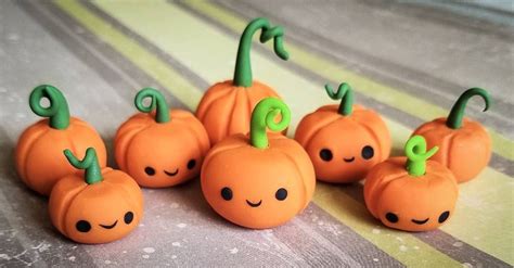 Cutie Pumpkin Patch 🎃🎃🎃 #kawaii #kawaiipumpkin #pumpkinpatch #pumpkins #cutepumpkin #polymerclay ...