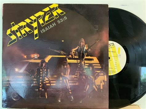 Stryper ‎– Soldiers Under Command 1985 1st Press Enigma Records 72077-1 VG Metal | Christian ...