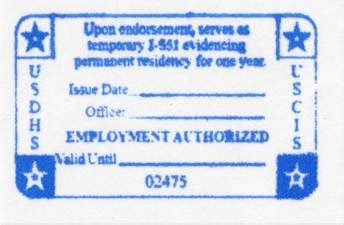 Understanding the ADIT Stamp for US Permanent Residents