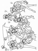 Sailor moon coloring Pages To Download And Print For Free sketch template