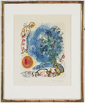 MARC CHAGALL, lithograph, signed and numbered 49/75. - Bukowskis