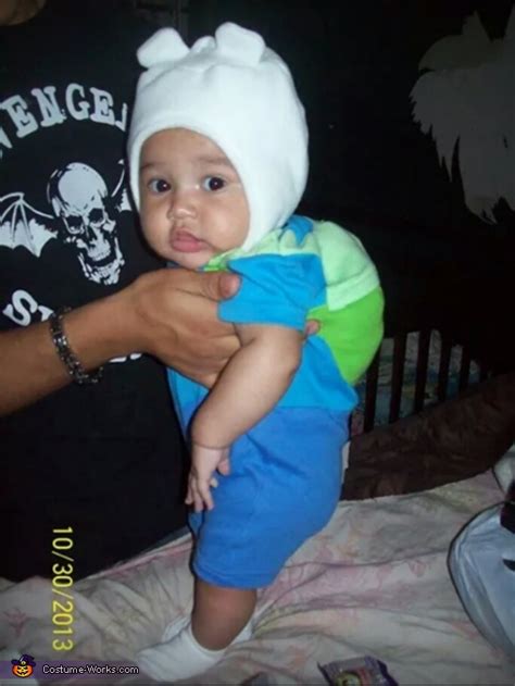 Adventure Time Finn Baby Costume - Photo 2/2