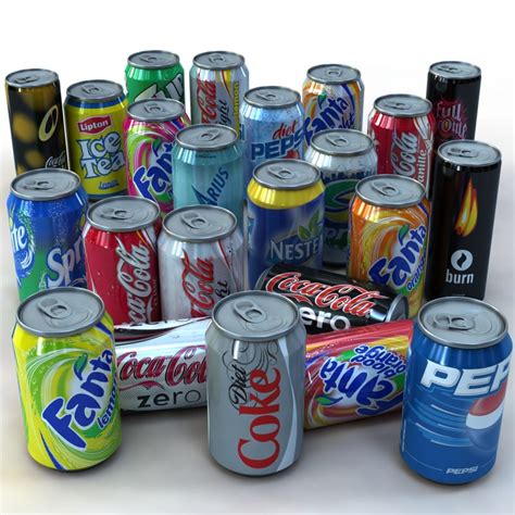 3ds 24 soda cans pack