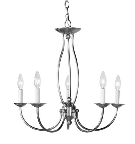 Livex Lighting 5 Light Chandelier & Reviews | 5 light chandelier ...