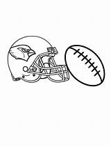 NFL Coloring Page sketch template