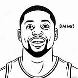 Dwyane Wade Coloring Page 51823 41003 sketch template