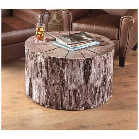 15 Ideas of Tree Trunk Coffee Table