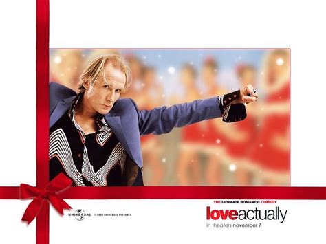 "Love Actually" computer wallpaper, 2003. Bill Nighy as Billy Mack ...