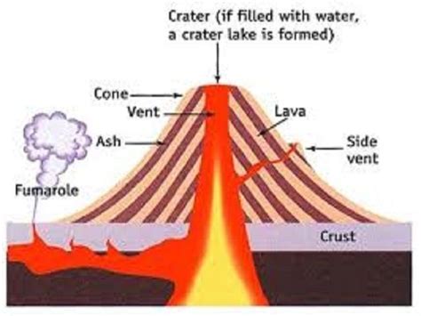 Shield Volcano Diagram | Quizlet