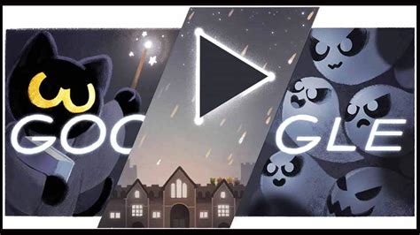 Google Doodle Games Halloween 2024 Cat - Gabie Jocelyn