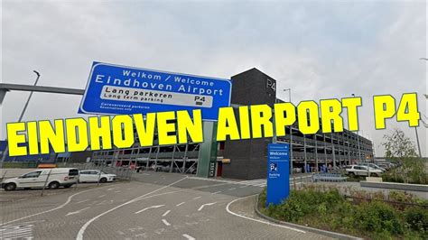 EINDHOVEN AIRPORT P4 PARKING - HOE KOM JE OP HOGERE PARKEERDKEKEN / HOW TO GET TO HIGHER FLOORS ...