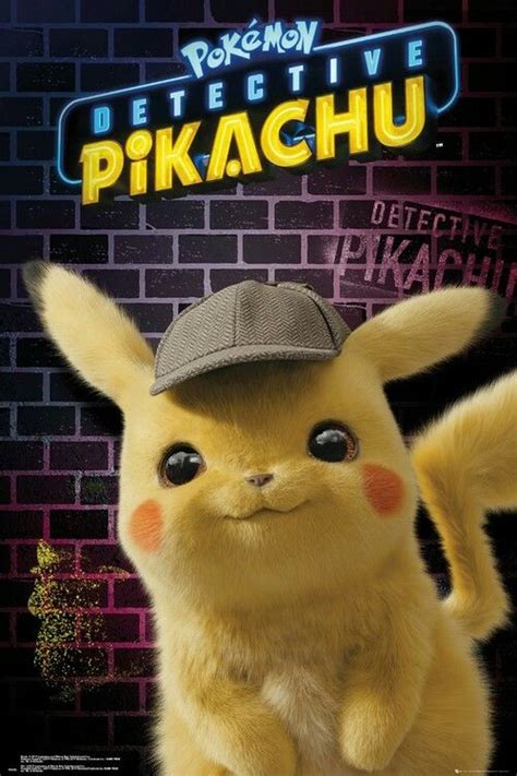 Pikachu-detective | ポケモン, ピカチュウ 壁紙, ポケモン 待ち受け