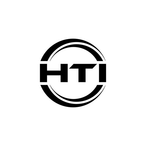 hti logo diseño, inspiración para un único identidad. moderno elegancia y creativo diseño ...