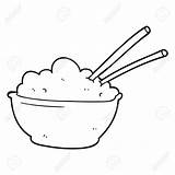 Arroz Rice Plato Colorear Dibujos Coloring Dibujo Riso Riz Piatto  sketch template