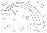 Stars In The Sky Coloring Pages sketch template