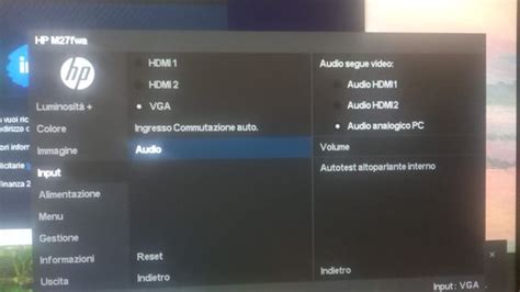 Solved: Monitor HP M27fwa (27") con Audio Integrated - Audio not wo ...
