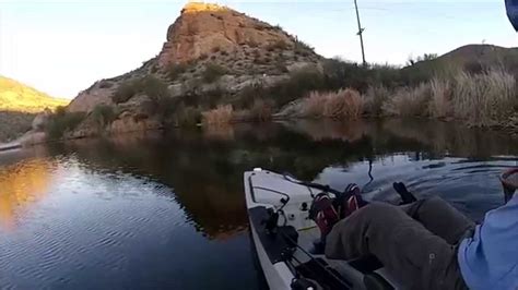 Kayak Bass Fishing - Canyon Lake, AZ - YouTube