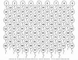 Number Lore Coloring 1 100 Printable sketch template