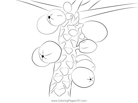 Papaya Tree Coloring Page for Kids - Free Papaya Printable Coloring Pages Online for Kids ...